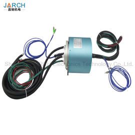 2 کانال حلقه لغزش روتاری فیبر نوری مشترک برای سنسور سرو موتور خط سیگنال