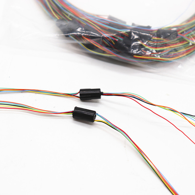 حلقه لغزنده فیبر نوری ماشین آلات بطری 2A IP68 اتصال دوار FCC