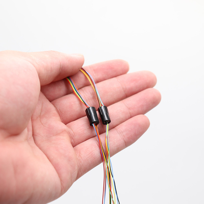 حلقه های لغزنده مفصل چرخشی 250 دور در دقیقه IP51 پلاستیکی برای دستگاه های الکترومکانیکی