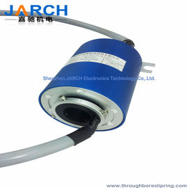 تجهیزات پزشکی 60 میلیمتر از طریق حلقه لغزش دوار 250 ~ 500RPM برای حلقه الکتریکی الکتریکی