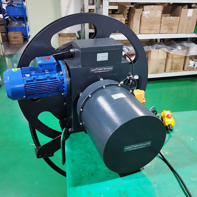 چرخ کابل هیدرولیک موتور شده قابل کشش بهار بازگشت بلند کردن جرثقیل لوله لوله کابل طناب دریل برای جرثقیل برج