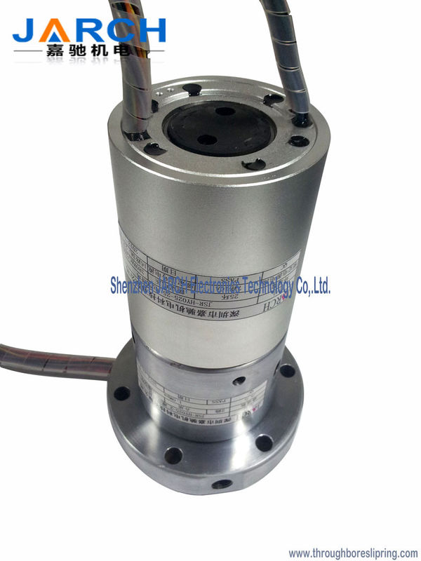 Aluminium Alloy High Speed Rotary Union / Rotary Electrical Connector For Packaging Machine